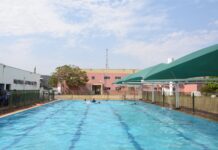 Piscina de escola em Cuiabá amplia acesso ao esporte e atende crianças com deficiência