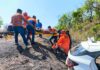 Acidente na BR-070 mobiliza Defesa Civil e Corpo de Bombeiros