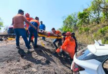 Acidente na BR-070 mobiliza Defesa Civil e Corpo de Bombeiros
