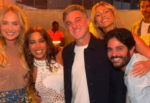 Lívia Andrade celebra quatro anos no Domingão com Huck: ‘4 anos que cheguei’