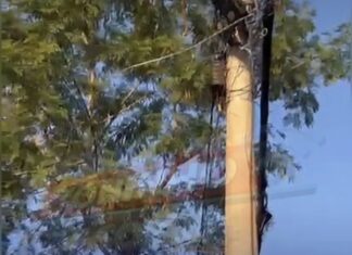 Veja Vídeo – Fio energizado solto Há 4 meses ameaça moradores no bairro Doutor Fábio em Cuiabá