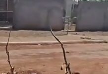 Veja Vídeo – Obra do DAE impede acesso a residência em Várzea Grande