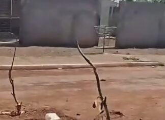 Veja Vídeo – Obra do DAE impede acesso a residência em Várzea Grande