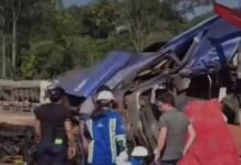 Veja Vídeo – Grave acidente na MT-235 deixa morto e interdita rodovia