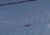 Veja Vídeo – Avião com caixas de som chama atenção durante divulgação de circo em Várzea Grande