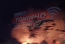Veja Vídeo – Incêndio atinge vegetação no Distrito de Nossa Senhora da Guia em Cuiabá