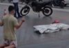 Veja Vídeo – Filho ajoelha e ora próximo a pai morto em Cuiabá