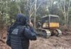 PM mira garimpo clandestino e recolhe maquinários no interior