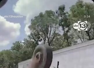 Veja Vídeo – Motorista leva susto após pneu surgir do nada e atingir SUV em alta velocidade; veja