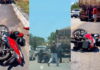 Motociclista morre ao bater na traseira de carreta em serra
