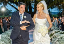 Ana Hickmann relembra detalhes da decoração de casamento com Edu Guedes