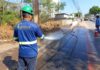 Prefeitura de Cuiabá limpa nove bocas de lobo após chuvas e alagamentos