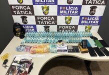 Força Tática prende quatro suspeitos e apreende mais de R$ 10 mil em Rondonópolis