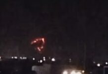Veja Vídeo – Fogo assusta moradores e toma conta do Morro de Santo Antônio