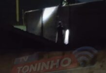Veja Vídeo – Guarda Municipal encontra suspeito de furto escondido em telhado em Várzea Grande