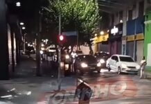 Veja Vídeo – Furtam tampa de bueiro e deixam buraco perigoso no centro de Cuiabá