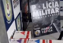 Veja Vídeo – Polícia Militar prende sexteto e recupera caixas de Mounjaro furtadas em Cuiabá