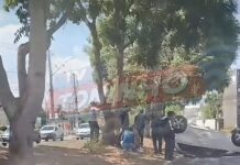 Veja Vídeo – Mulher capota o carro em avenida do bairro Jardim Itália em Cuiabá
