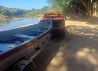 Corpo de homem é encontrado boiando no Rio Cuiabá