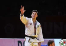 Guilherme Schimidt é ouro e país fecha Grand Slam de judô com 3 pódios