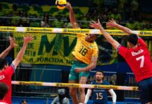 Brasil vence Chile na estreia pelo Sul-Americano de vôlei masculino