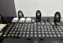 Casal é preso com 93 porções de drogas e munições em Nova Mutum