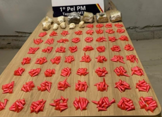 PM apreende mais de 600 porções de drogas e detém adolescentes em Tapurah