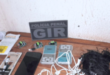 Polícia Penal apreende celular, balanças e placas eletrônicas em presídio de Várzea Grande