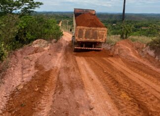 Cuiabá recupera 40 quilômetros de estradas rurais que atendem 69 famílias