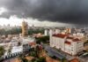 Cuiabá tem alerta para tempestades e ventos de até 60 km/h até a madrugada de quarta-feira (14)