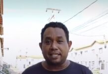 Veja Vídeo – Vazamento de água gera risco de choque elétrico em condomínio de Várzea Grande