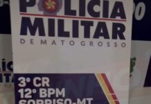 Veja Vídeo – PM apreende drogas enterradas em área de mata em Sorriso