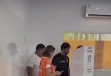 Veja Vídeo – Urna eletrônica apresenta problema e provoca filas em escola de Cuiabá durante votação