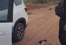 Veja Vídeo – Homem rouba carro de serviço da Águas Cuiabá e é preso em flagrante pela PM no CPA 1