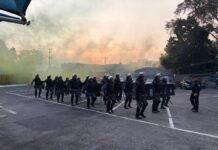 Rotam forma 19 policiais em curso especializado em controle de distúrbios civis em Cuiabá