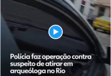 Veja Vídeo – Polícia faz operação para prender bandido que atirou em arqueóloga no Rio; veja